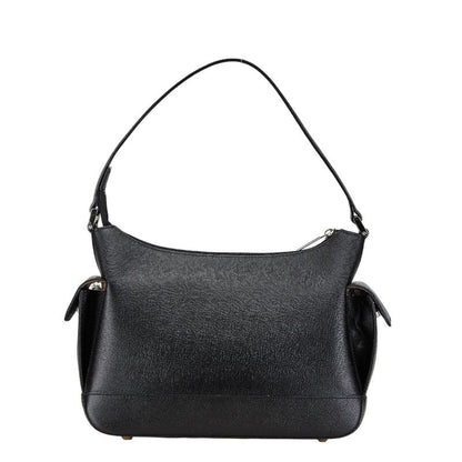 Burberry Logo Plate Leather Shoulder Bag
