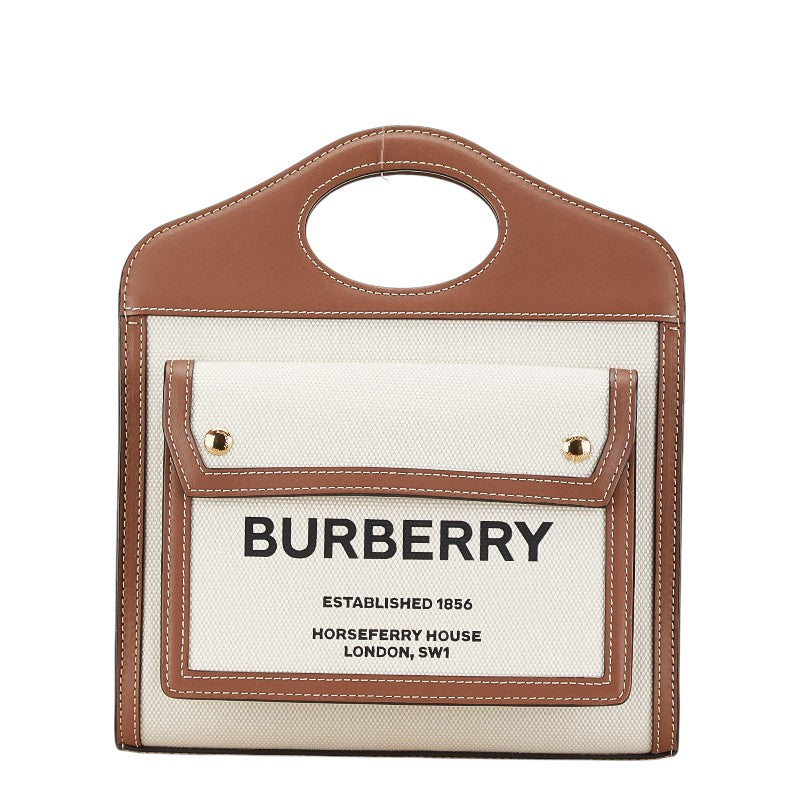Burberry Horseferry Leather Handbag