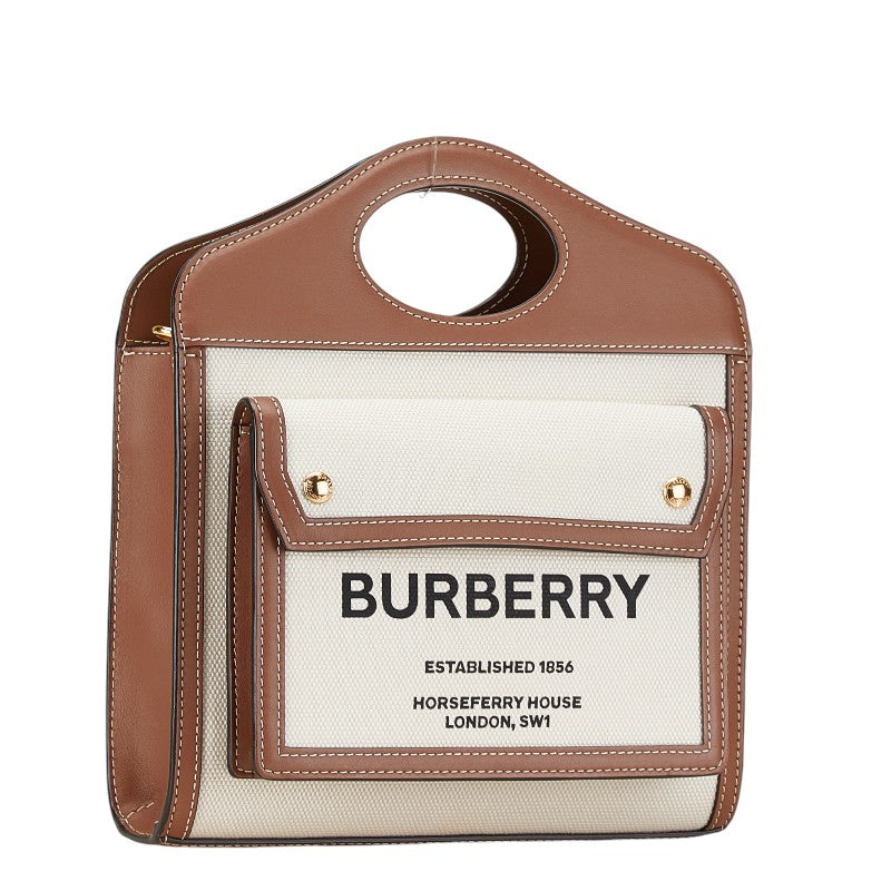 Burberry Horseferry Leather Handbag