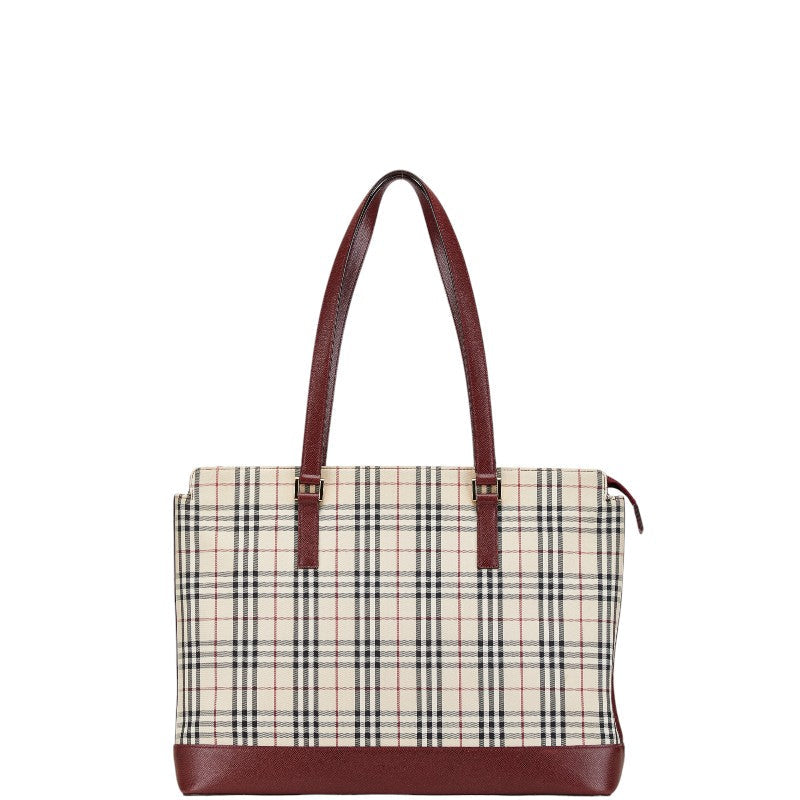 Burberry Nova Leather Tote Bag