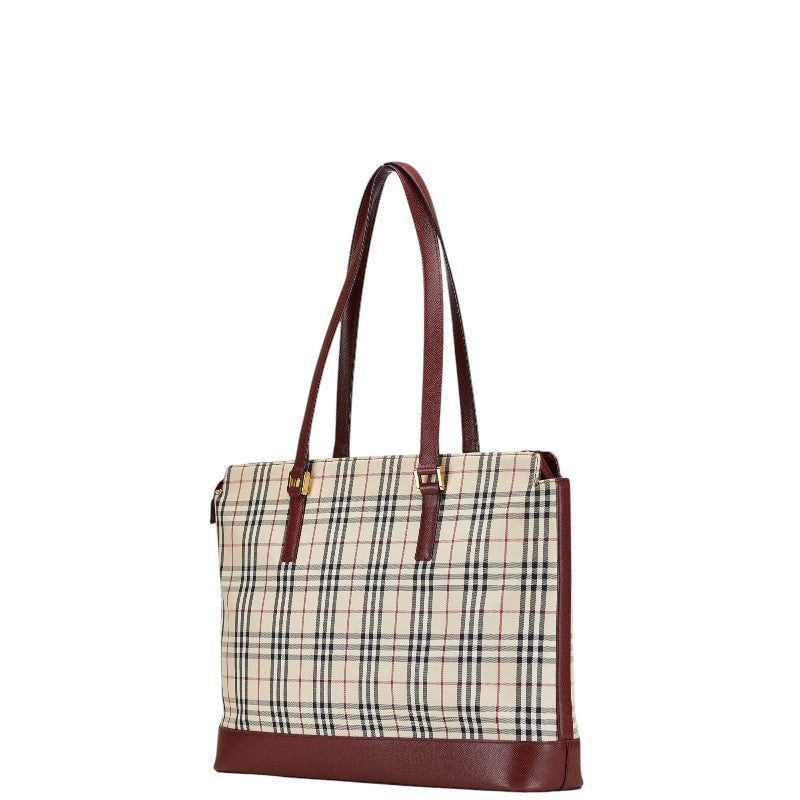 Burberry Nova Leather Tote Bag