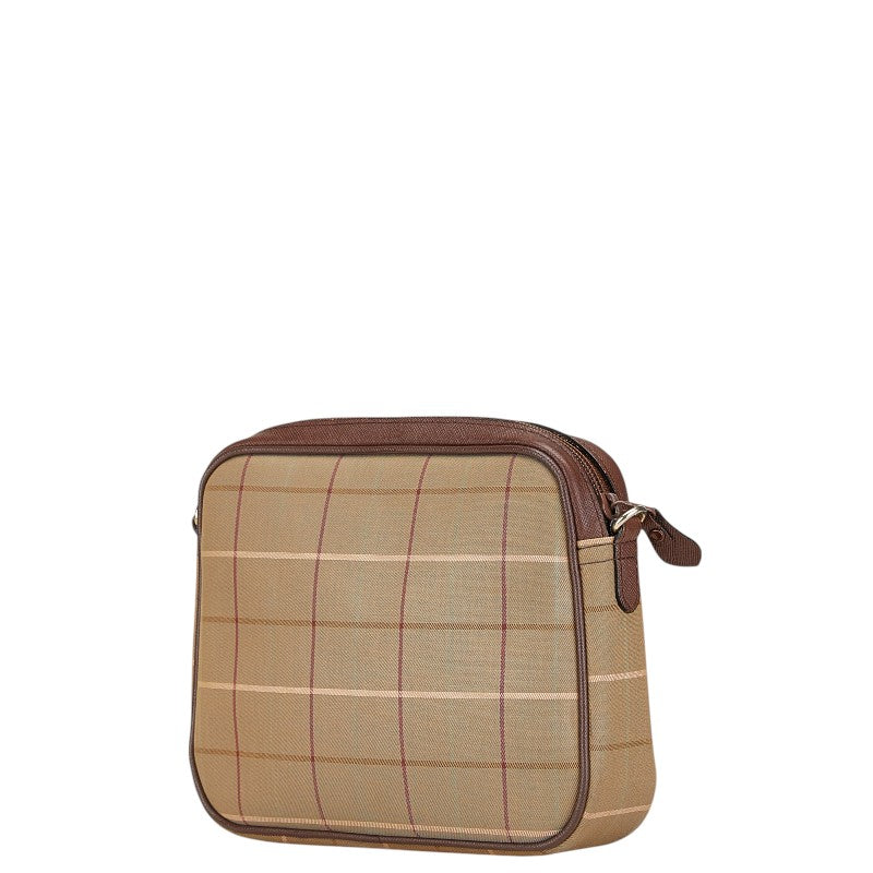 Burberry Logo Leather Shoulder Bag