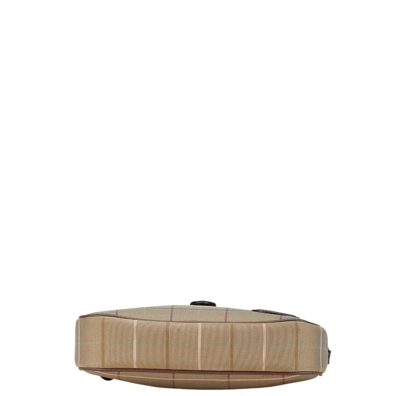 Burberry Logo Leather Shoulder Bag