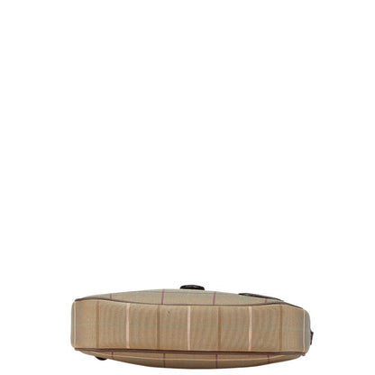Burberry Logo Leather Shoulder Bag