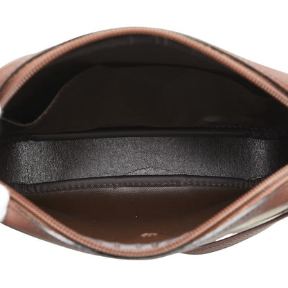 Burberry Logo Leather Shoulder Bag