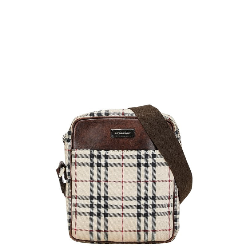 Burberry Nova Leather Shoulder Bag