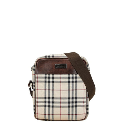 Burberry Nova Leather Shoulder Bag