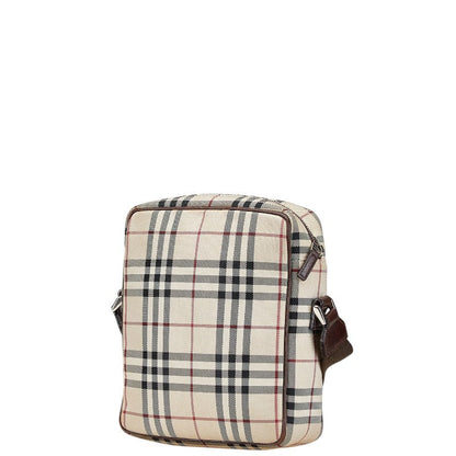 Burberry Nova Leather Shoulder Bag