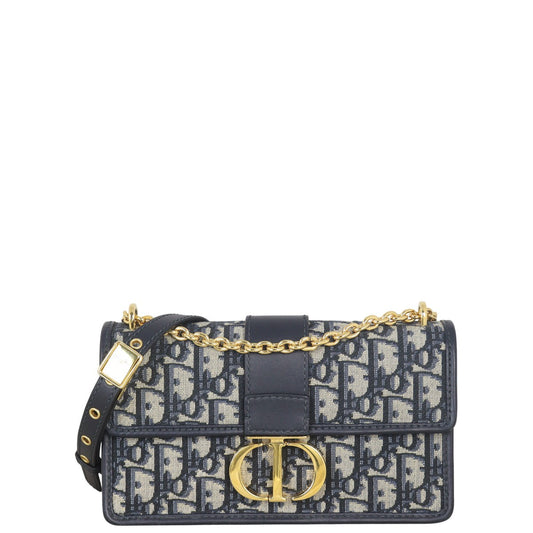Dior 30 Montaigne East-West Chain Bag Oblique Rovelle Bags