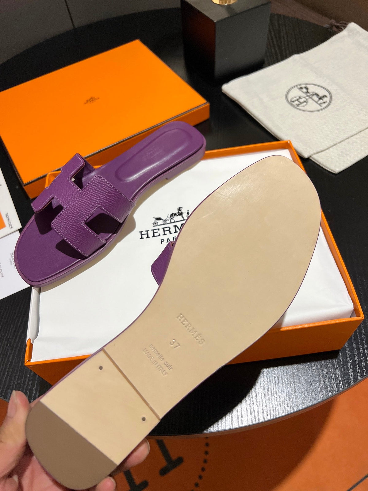 Hermes Oran Sandal