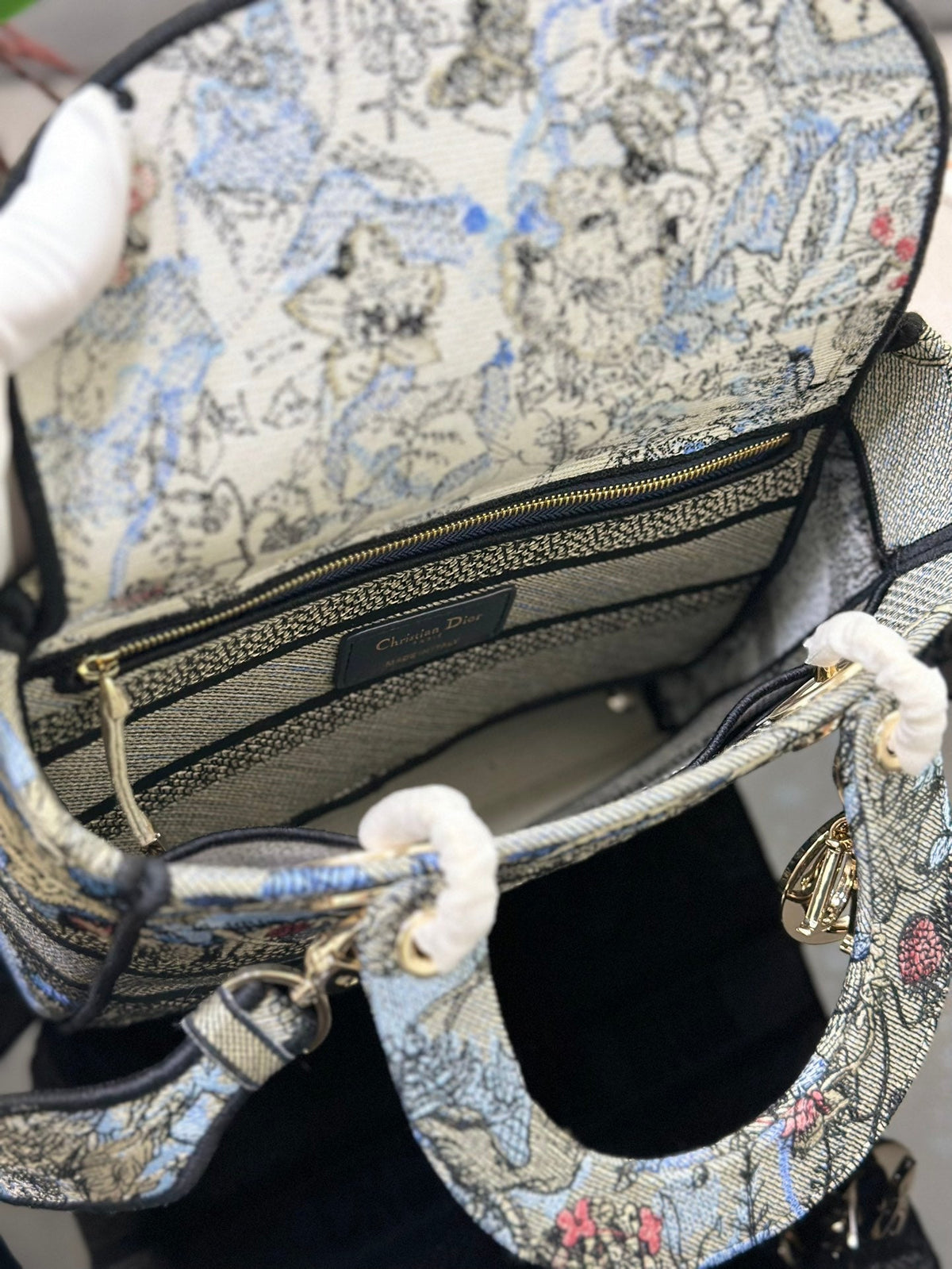 Christian Dior Medium Lady D Lite Bag