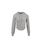 Celine Size S Cropped Hooded Sweater Cashmere Grey