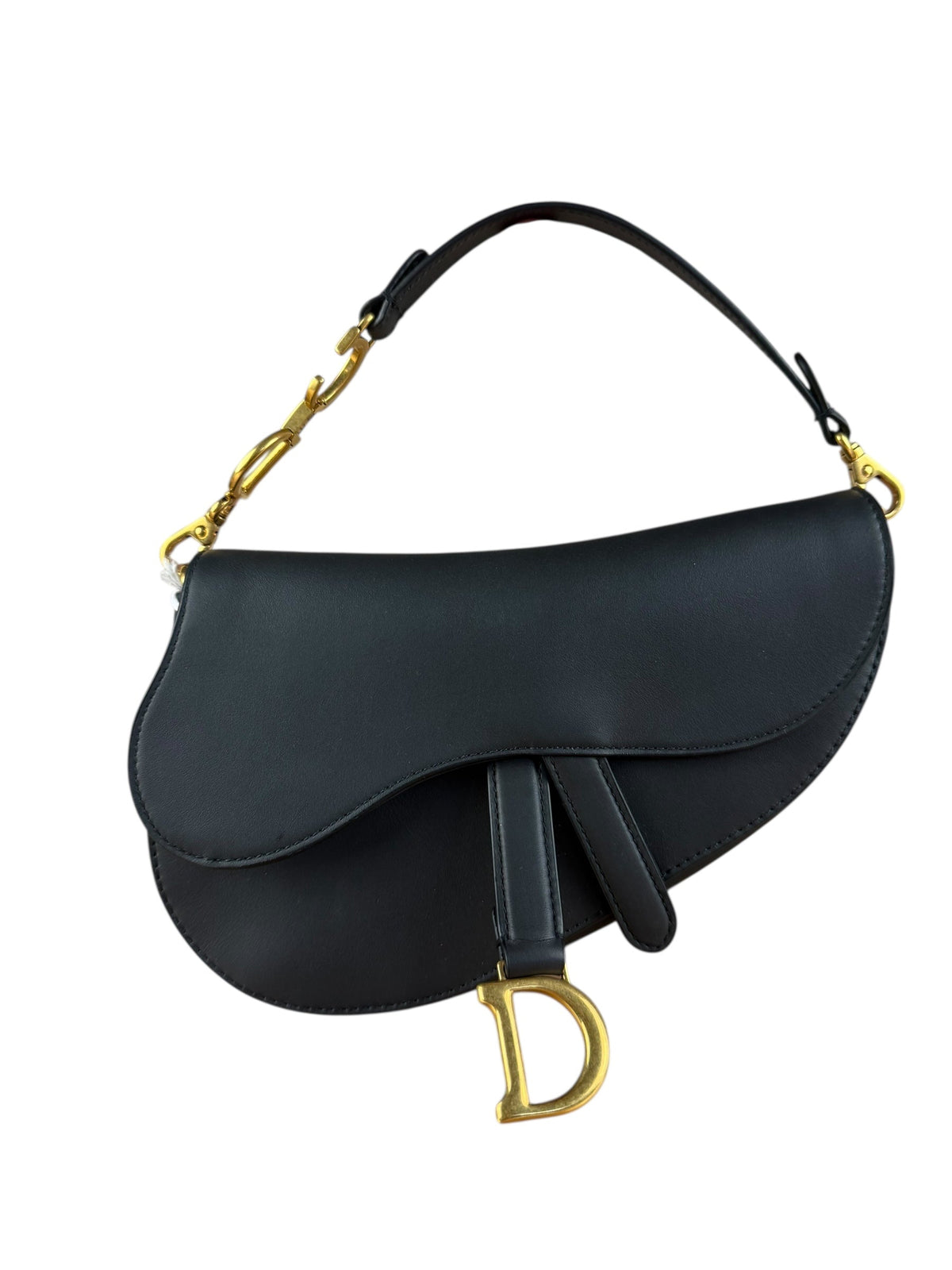 Christian Dior Black Mini Saddle Bag Rovelle Bags