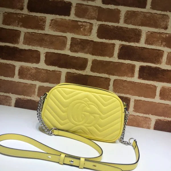 Gucci GG Marmont Matelass茅 Crossbody Bag