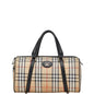 Burberry Horse Logo Leather Handbag