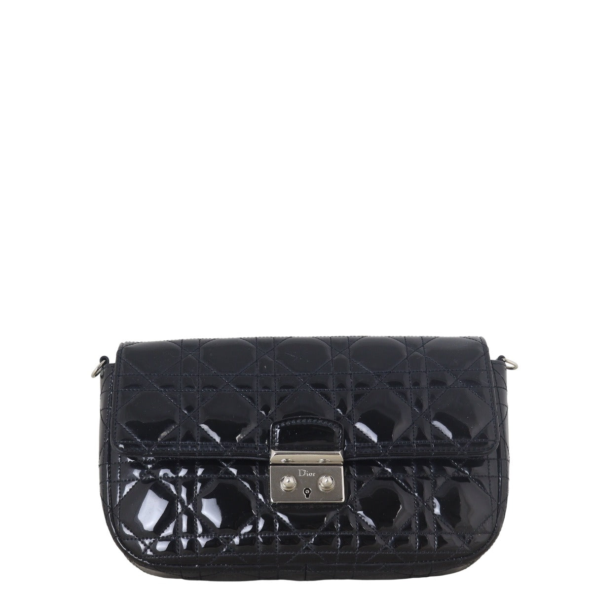 Dior Miss Dior Promenade Pouch Patent Rovelle Bags