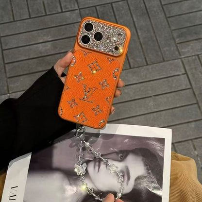 Luxurious, sparkling diamond iPhone phone case-3