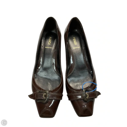 Shoes Luxury Designer By Fendi In Brown, Size: 9 Rovelle Bags