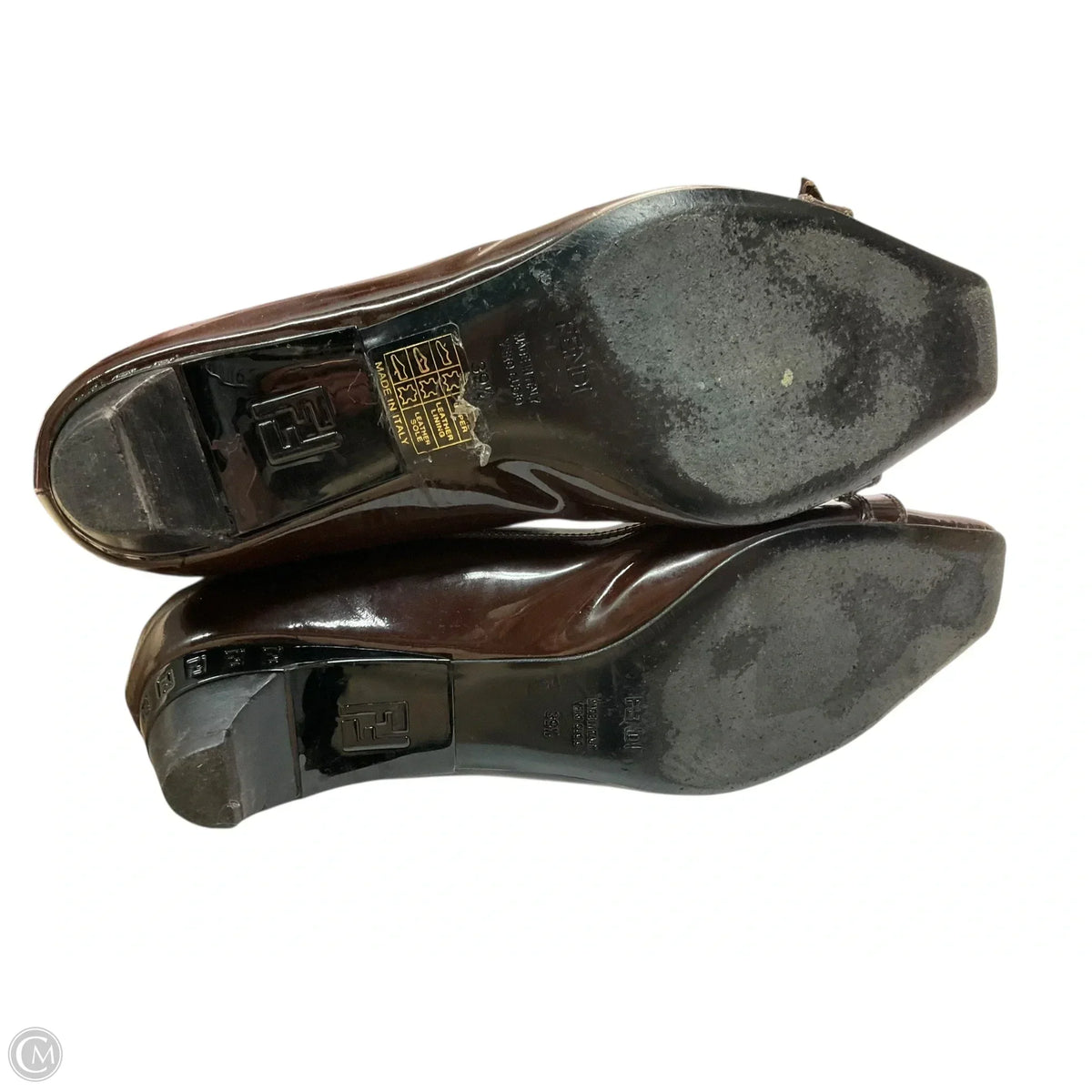 Shoes Luxury Designer By Fendi In Brown, Size: 9 Rovelle Bags