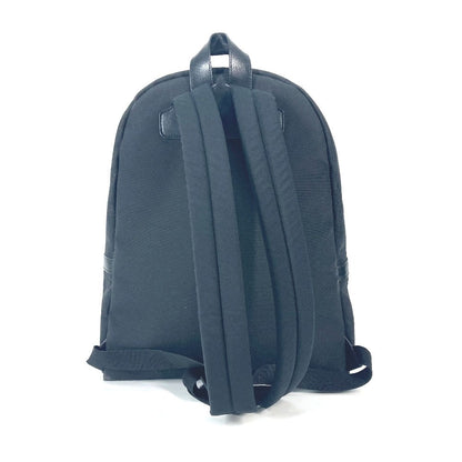 CELINE Backpack Canvas leather black triomphe logo mens