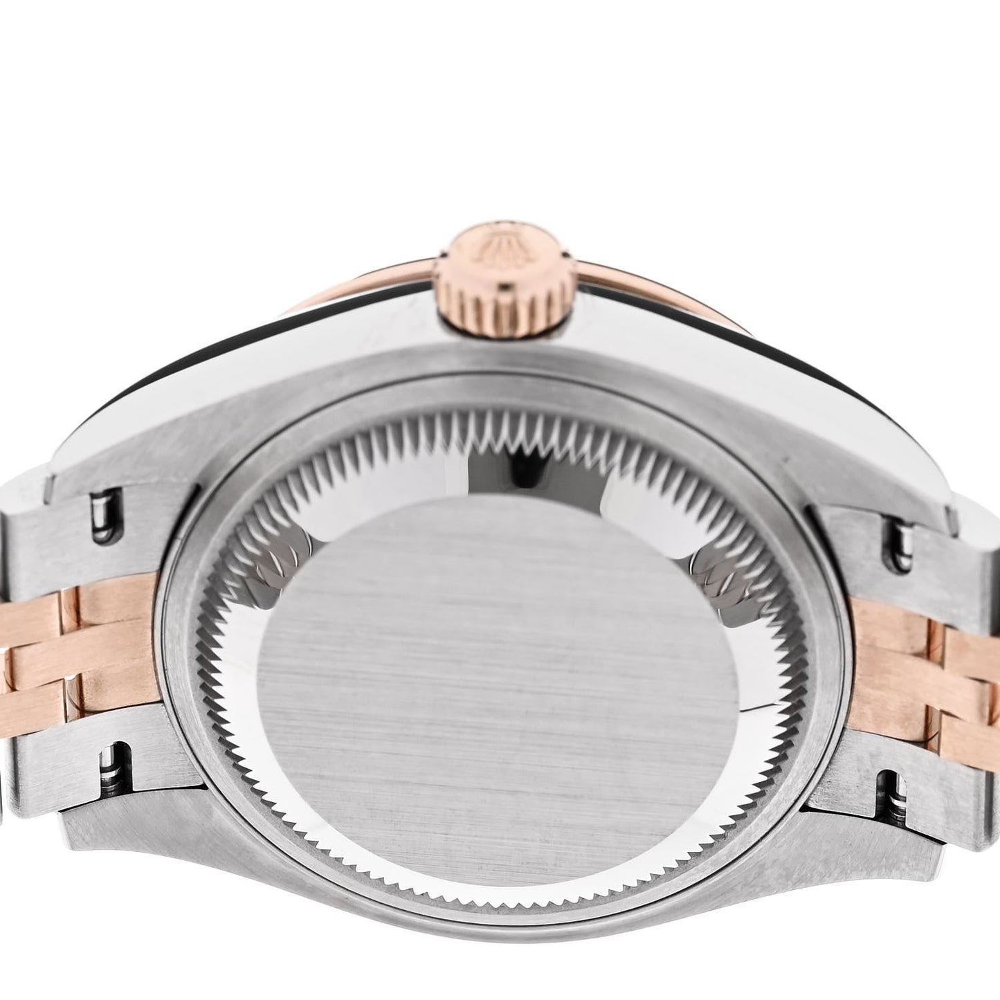 Stainless Steel 18K Everose Gold Diamond Bezel Mother of Pearl 28mm Oyster Perpetual Datejust Watch 279381RBR