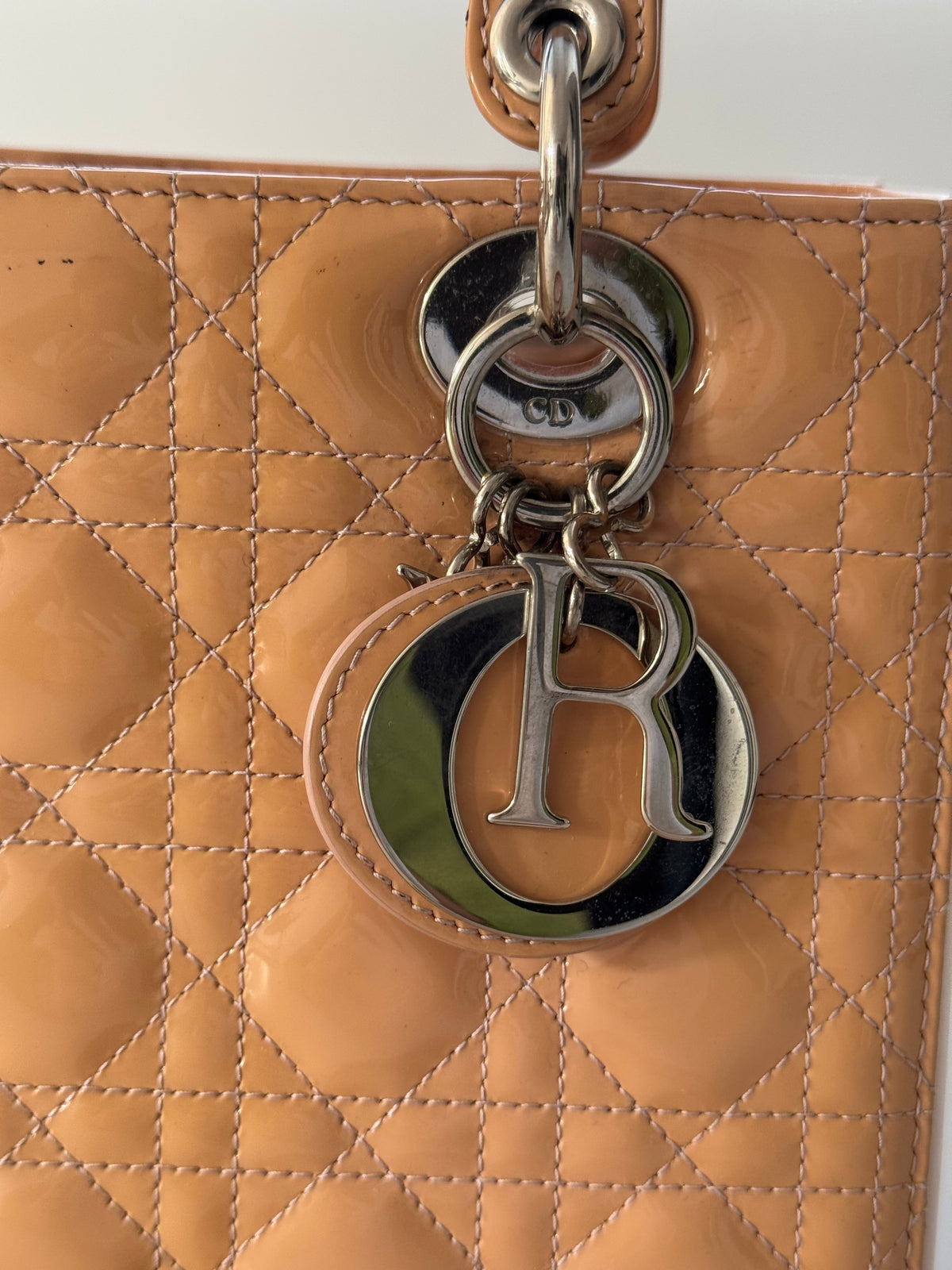 Christian Dior Lady Dior Bag Medium Light Beige Rovelle Bags