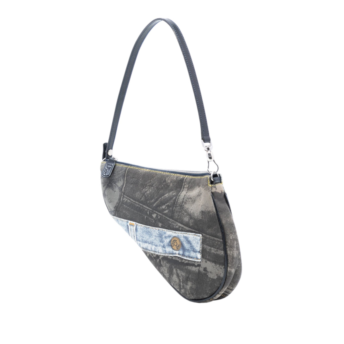 Dior Saddle Canvas Blue Crossbody Rovelle Bags