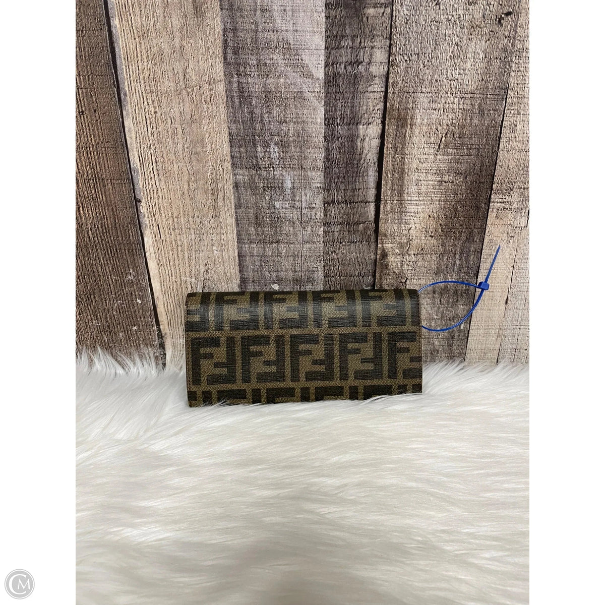 Wallet Luxury Designer By Fendi, Size: Medium Rovelle Bags