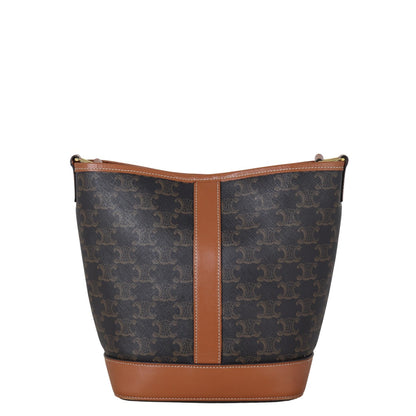 Celine Triomphe Bucket Bag Small