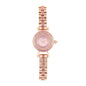 18K Rose Gold Diamond Pink Sapphire 16mm Faubourg Quartz Watch
