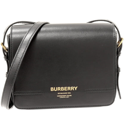 Burberry Calf Logo Shoulder Bag