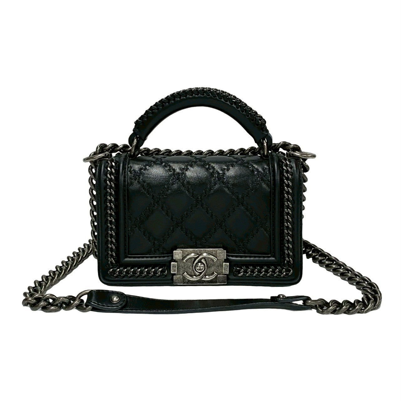 Chanel Boy Chanel Leather 2way Shoulder Bag Rovelle Bags