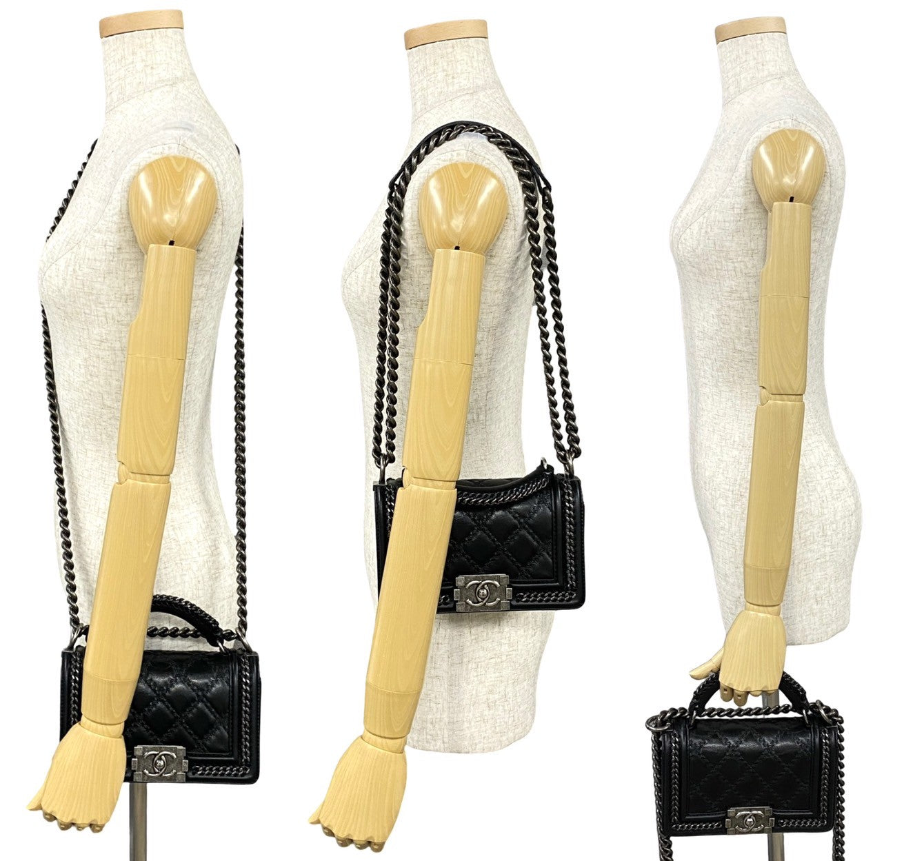 Chanel Boy Chanel Leather 2way Shoulder Bag Rovelle Bags