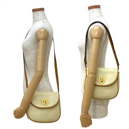 Dior Shoulder Bag leather white Rovelle Bags