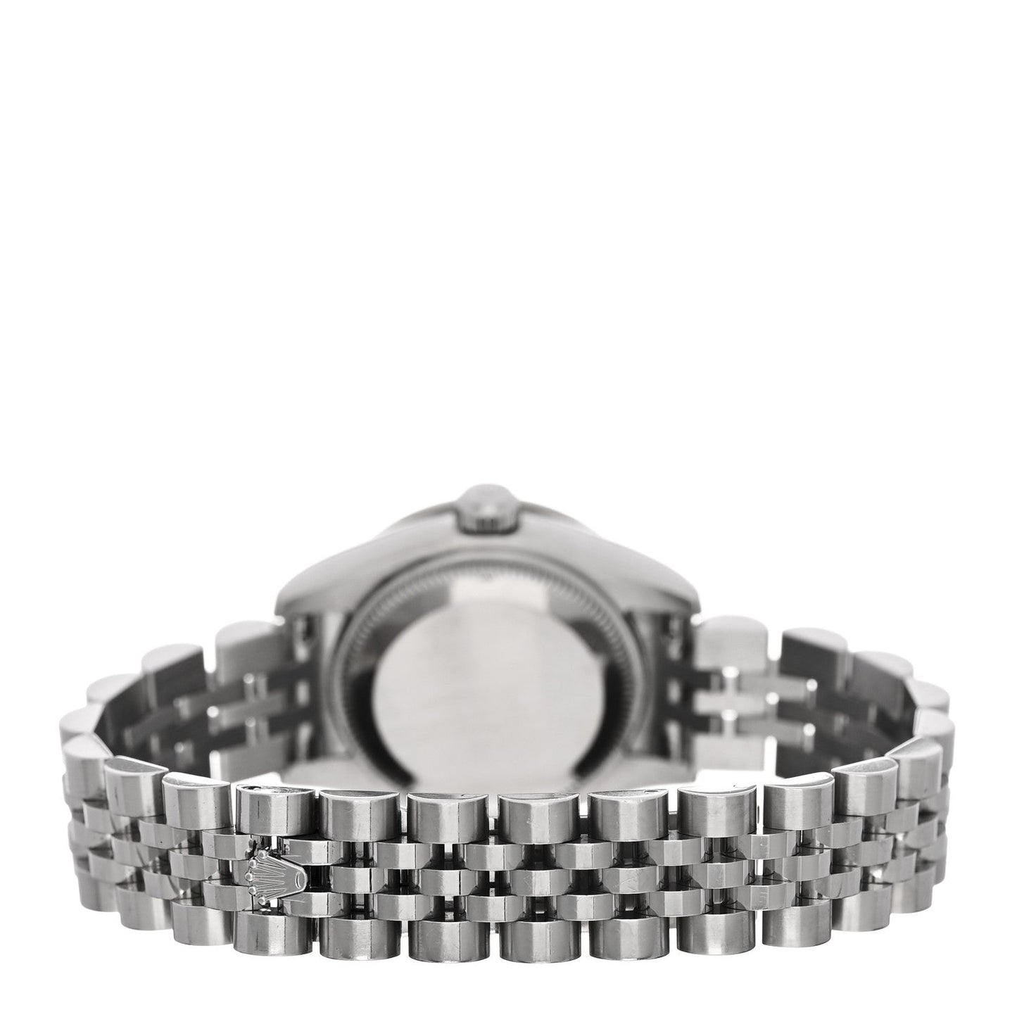 Stainless Steel 18K White Gold Diamond Mother of Pearl 26mm Oyster Perpetual Datejust Watch 179384