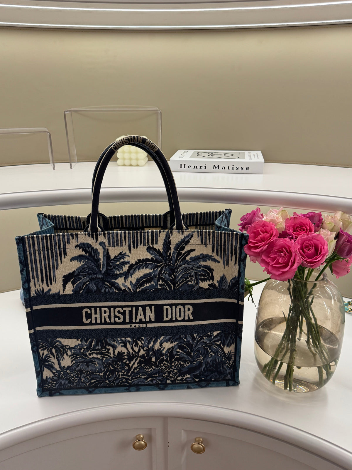 Dior Book Tote Leather Tote Bag Style 49 Rovelle Bags