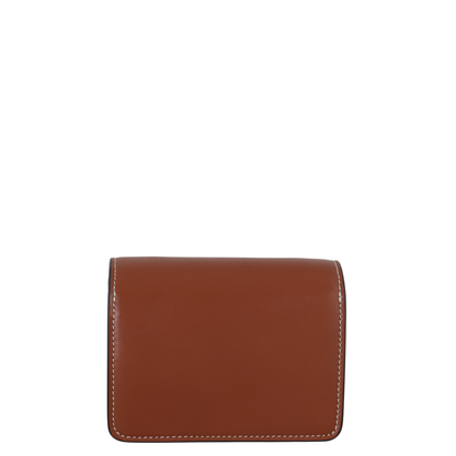 Celine Triomphe Card Holder On Chain