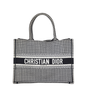Dior Book Tote Medium Houndstooth Rovelle Bags