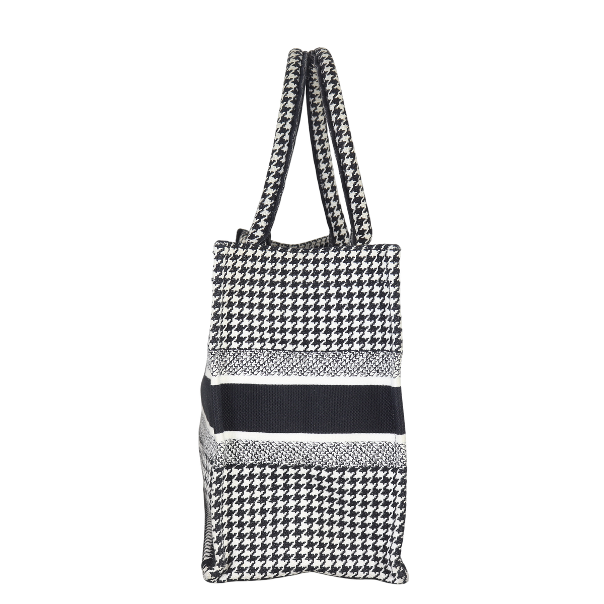 Dior Book Tote Medium Houndstooth Rovelle Bags
