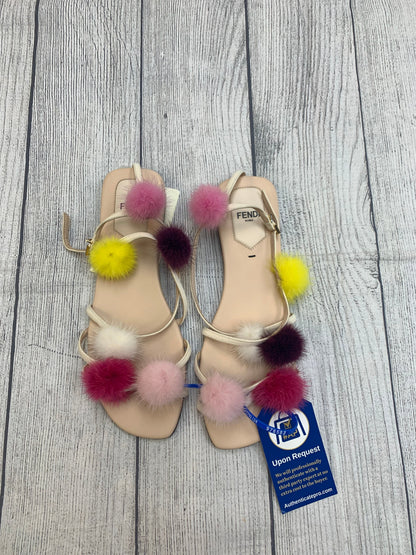 Sandals Designer By Fendi Size: 7.5 Rovelle Bags