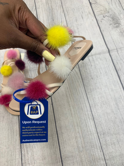 Sandals Designer By Fendi Size: 7.5 Rovelle Bags