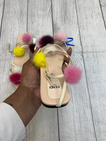Sandals Designer By Fendi Size: 7.5 Rovelle Bags