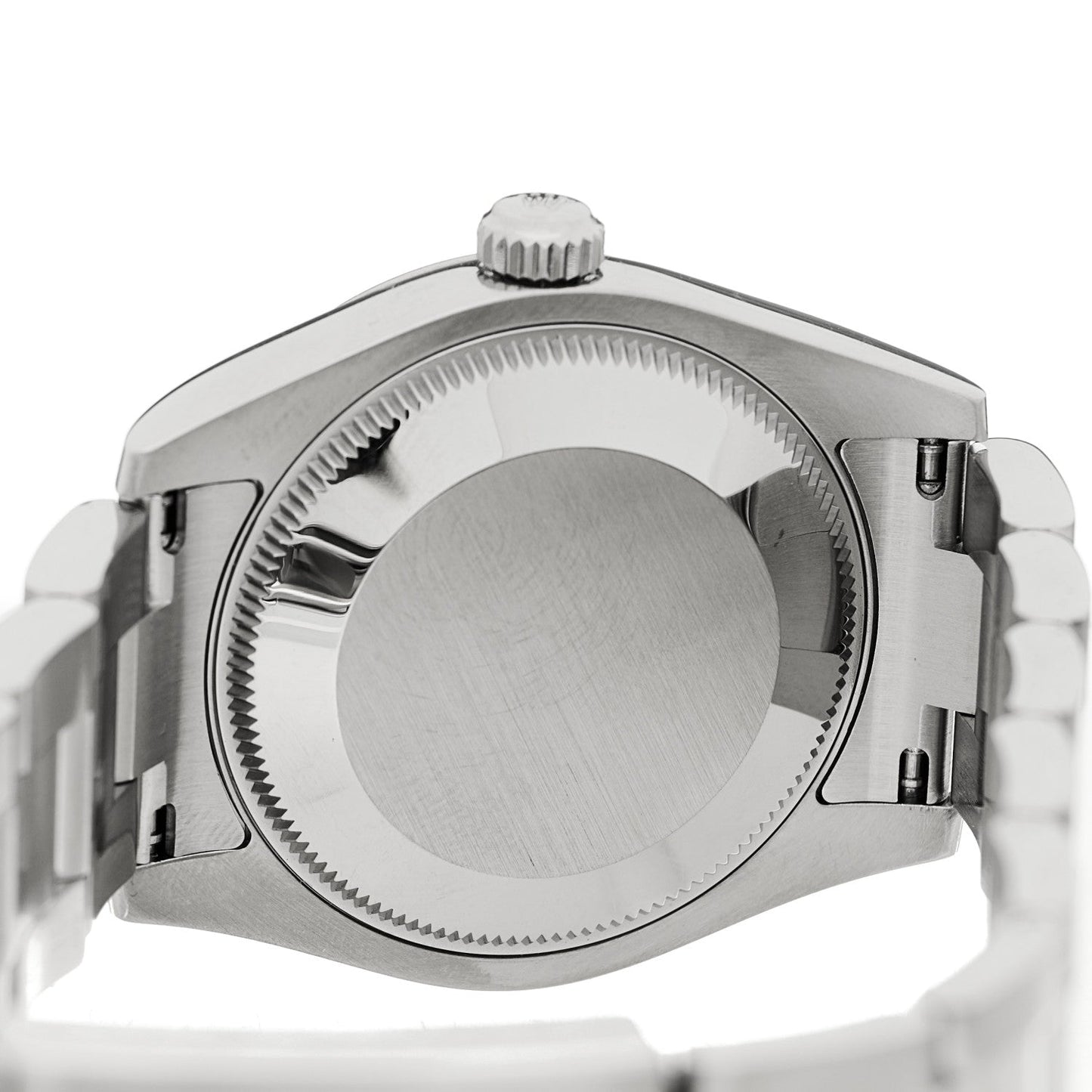 Stainless Steel 18K White Gold 31mm Oyster Perpetual Datejust Watch Black 178274