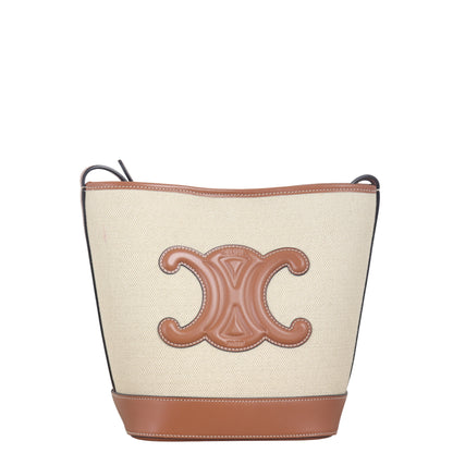 Celine Triomphe Bucket Bag Canvas