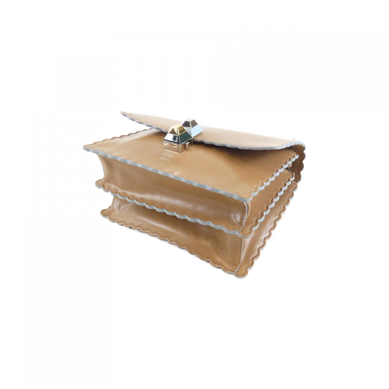 Fendi Peekaboo Leather 2Way Handbag Rovelle Bags
