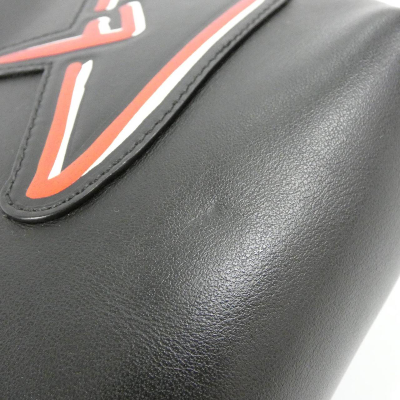 Fendi Luxury Leather Red Handbag Style 8 Rovelle Bags