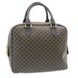 Luxury CELINE Macadam Canvas Hand Bag Black 27154