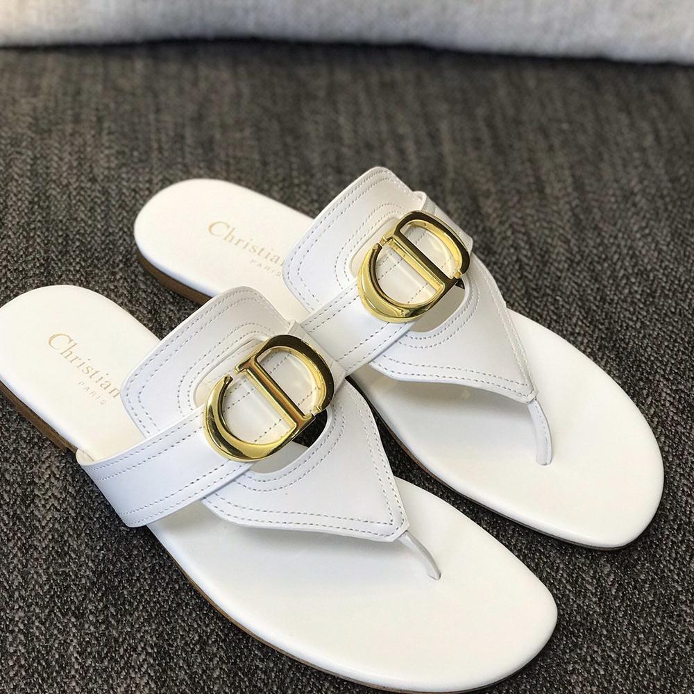Christian Dior 30 Montaigne Flat Thong Sandals