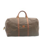 Luxury CELINE Macadam Canvas Boston Bag Brown 28060