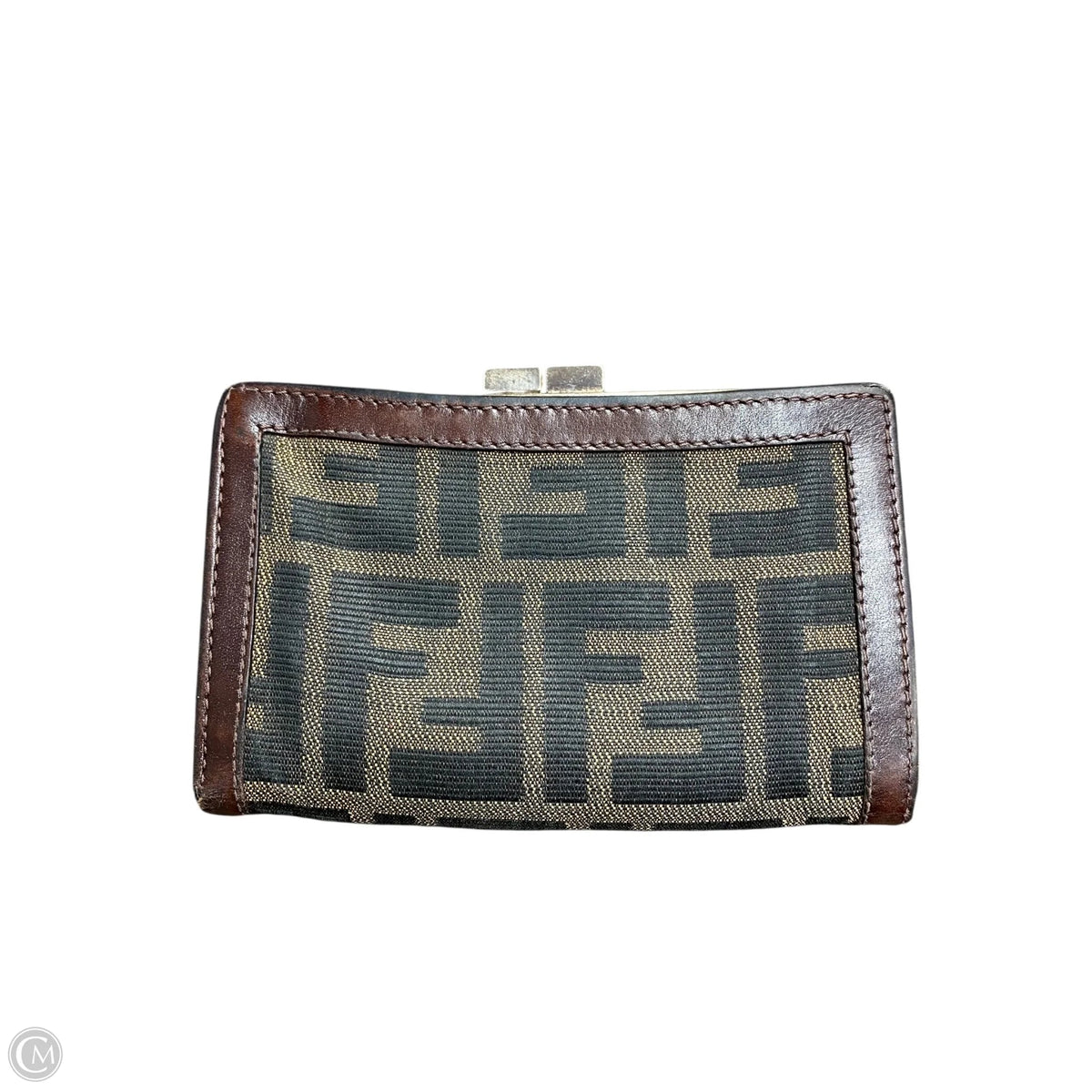 Wallet Luxury Designer By Fendi, Size: Small Rovelle Bags